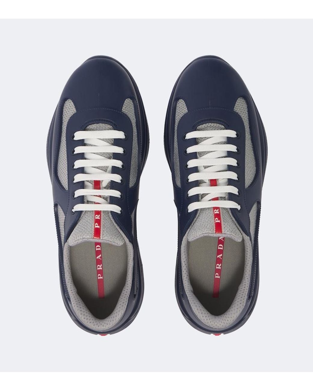 Prada Blue America's Cup Sneakers for men
