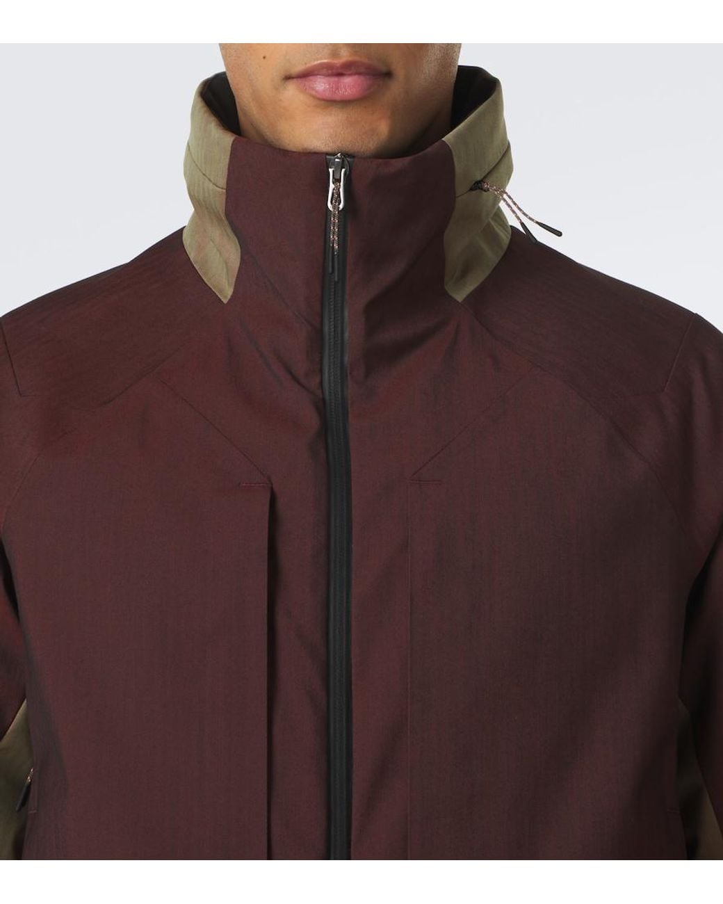 Sease Brown Trace 2.0 Wool-Blend Down Ski Jacket for men