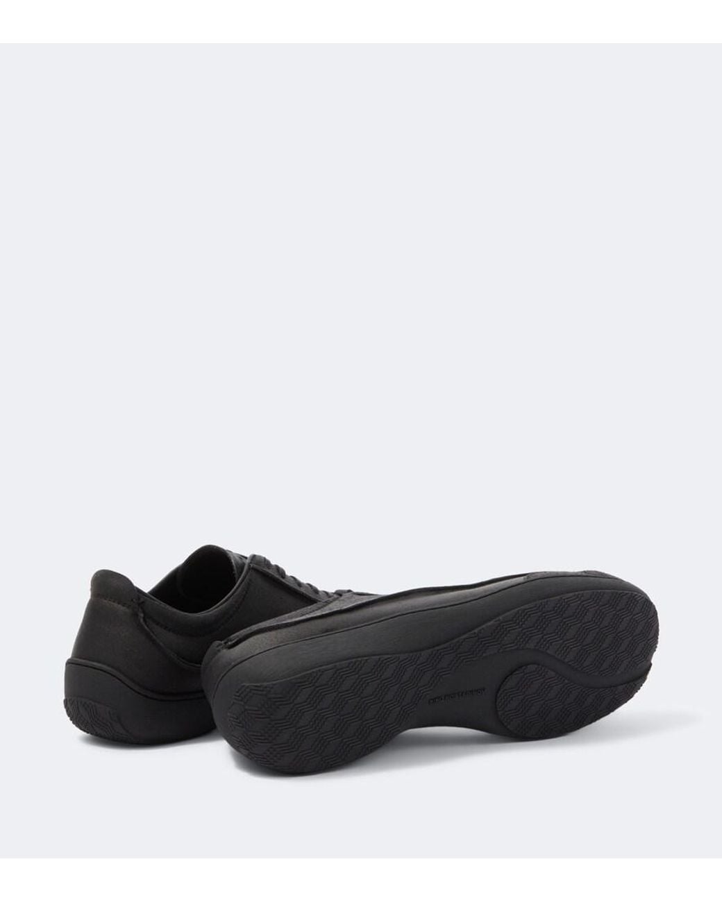 Kiko Kostadinov Black Sargo Leather Sneakers for men