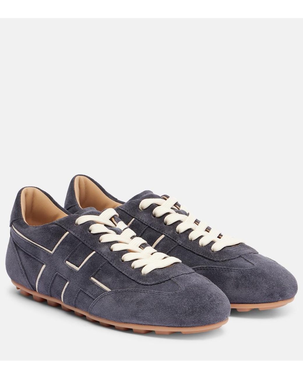 Hogan Blue Olympia Suede Sneakers