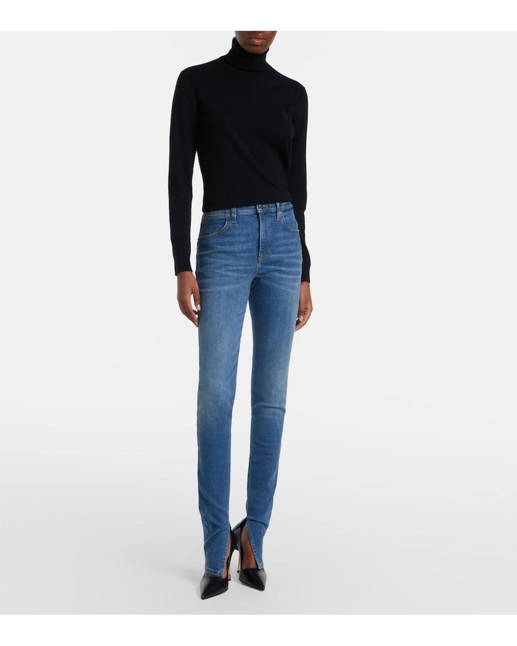Gucci Blue Skinny Jeans
