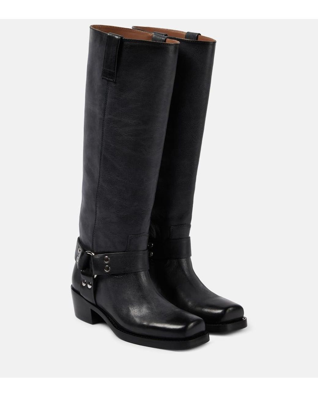 【関税込み】Paris Texas ブラック Lexi ブーツ paris-texas-black-Roxy-Leather