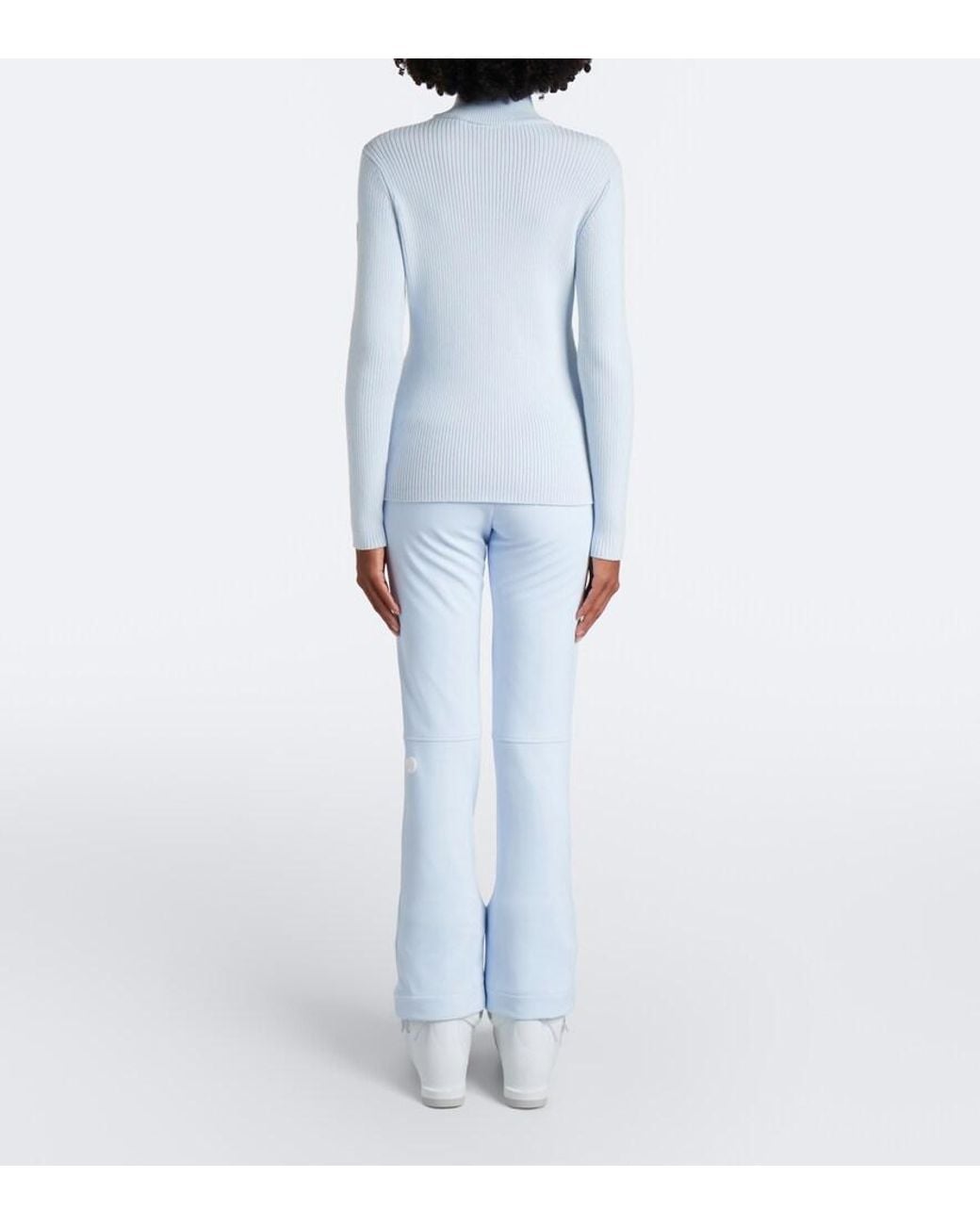 Fusalp White Andromede B Chevron Ski Top