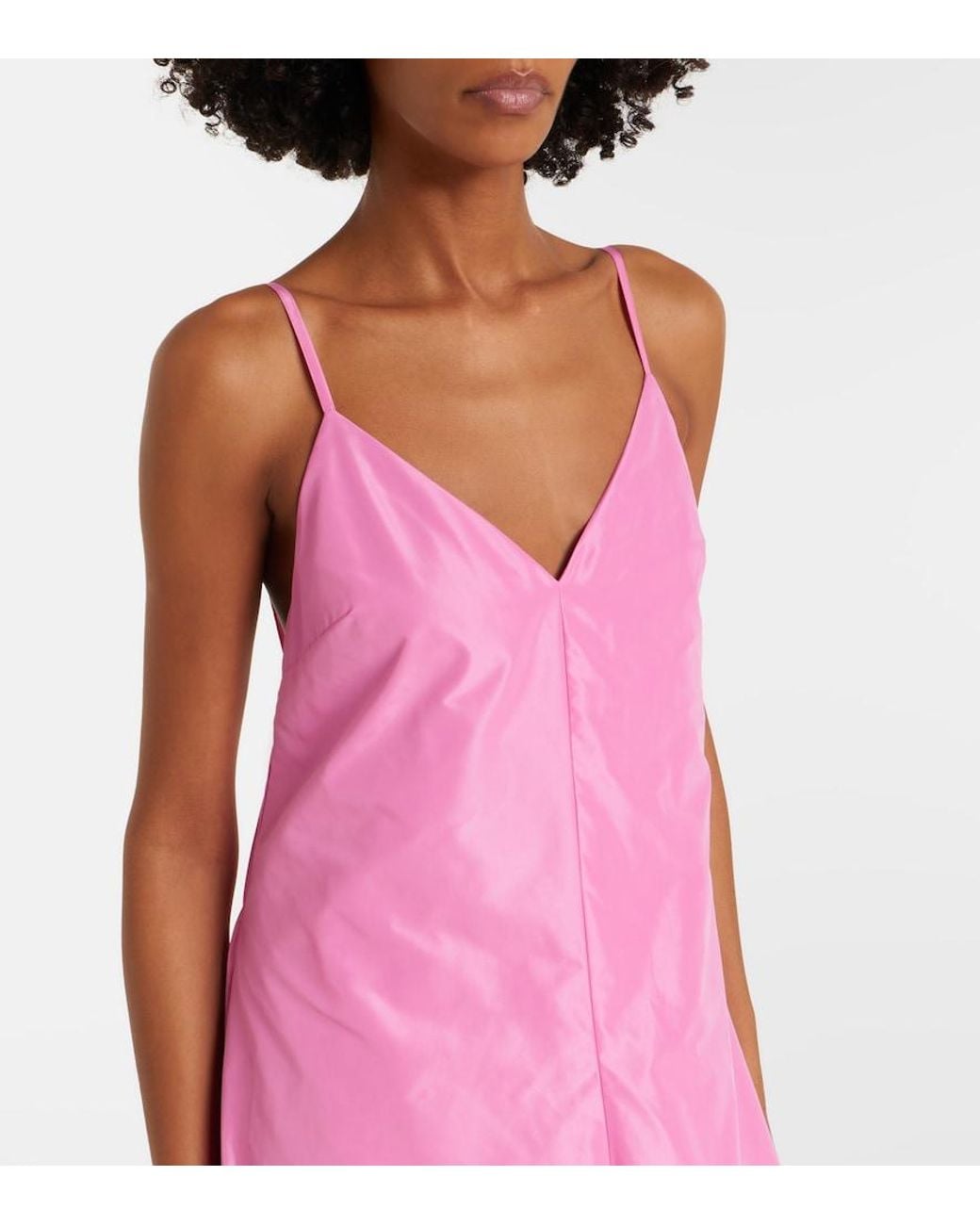 Staud Pink Paloma Maxi Dress