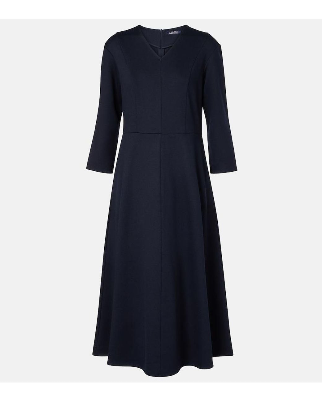 Max Mara Blue Max Mara Orione Midi Dress