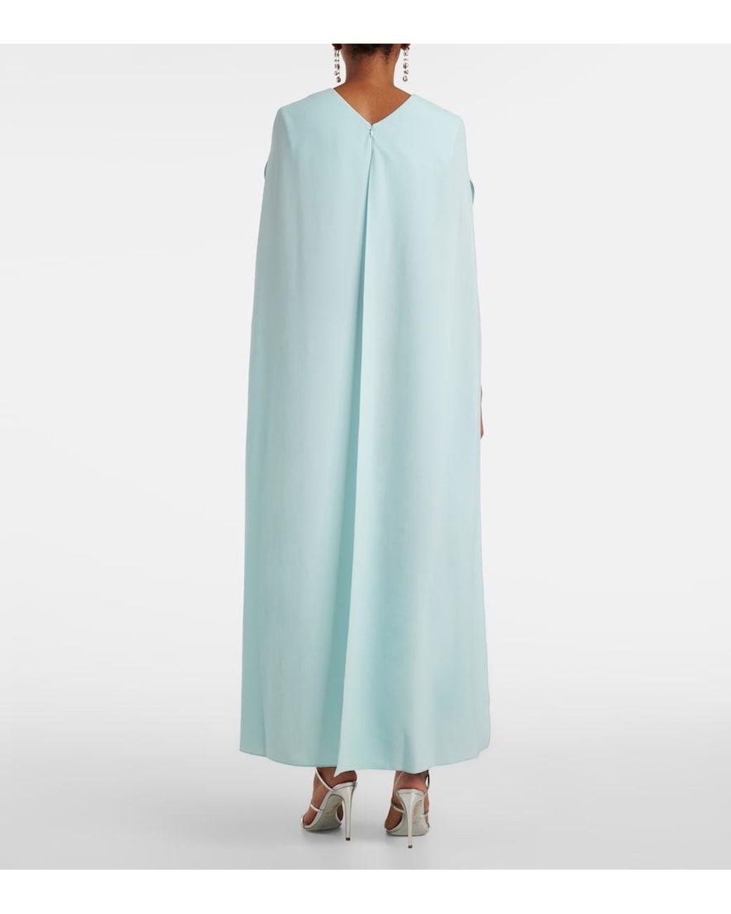 Roksanda Blue Fyera Crepe Maxi Dress