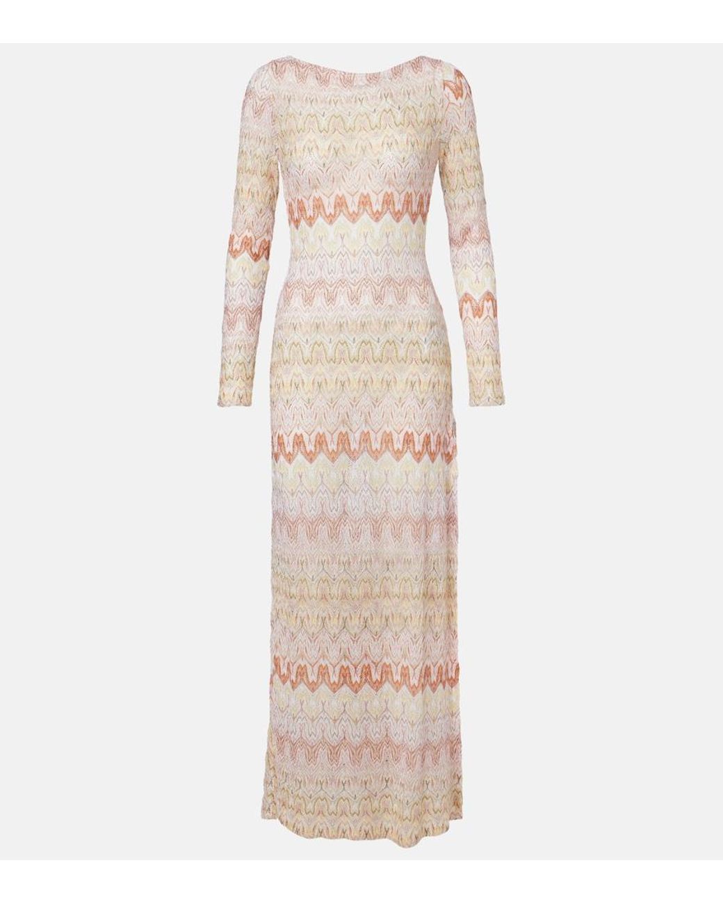 Missoni Natural Lame Maxi Dress