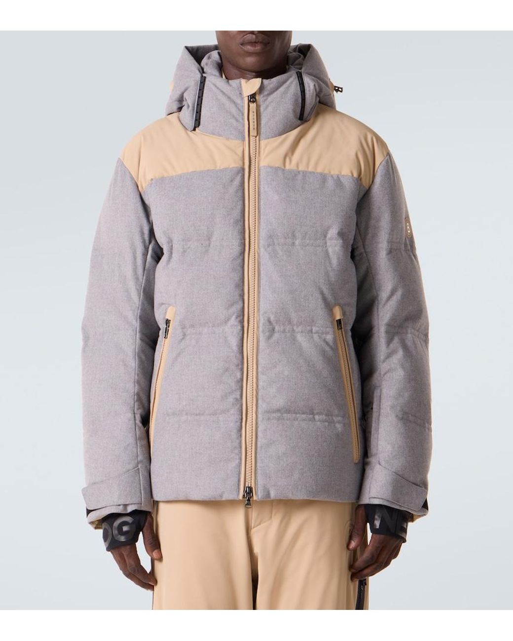 Giacca Da Sci Wali Con Cappuccio di Bogner in Gray da Uomo