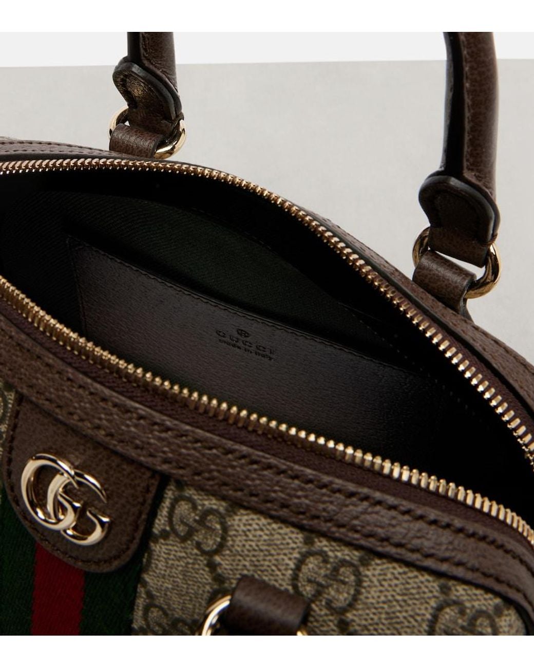 Gucci Multicolor Ophidia Gg Top-Handle Bag