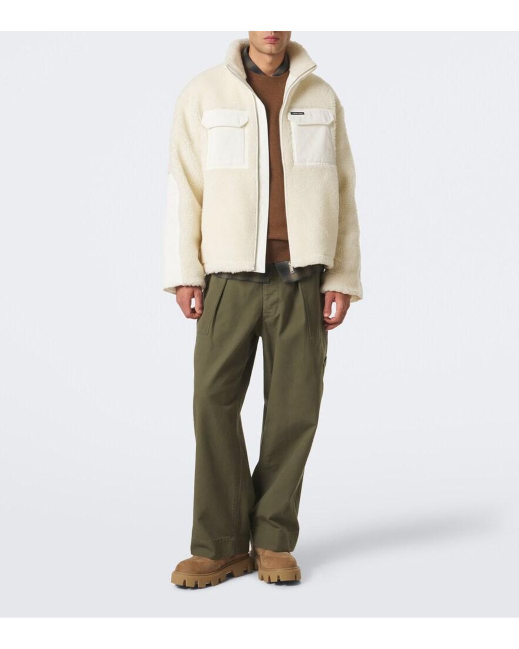 Canada Goose Natural Harrier Teddy Jacket for men