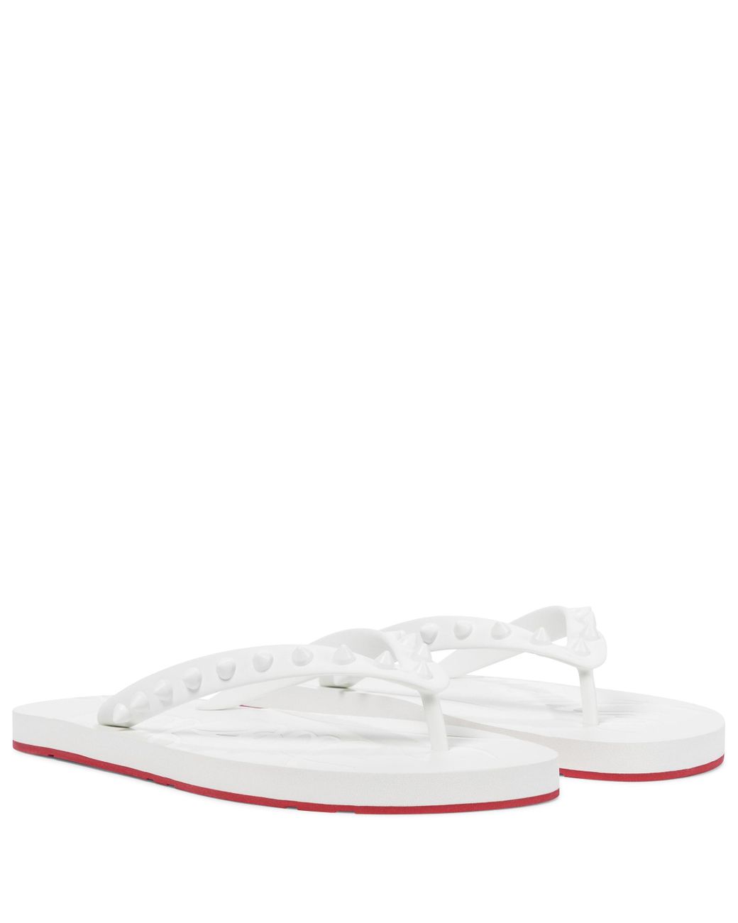 louboutin thong sandals