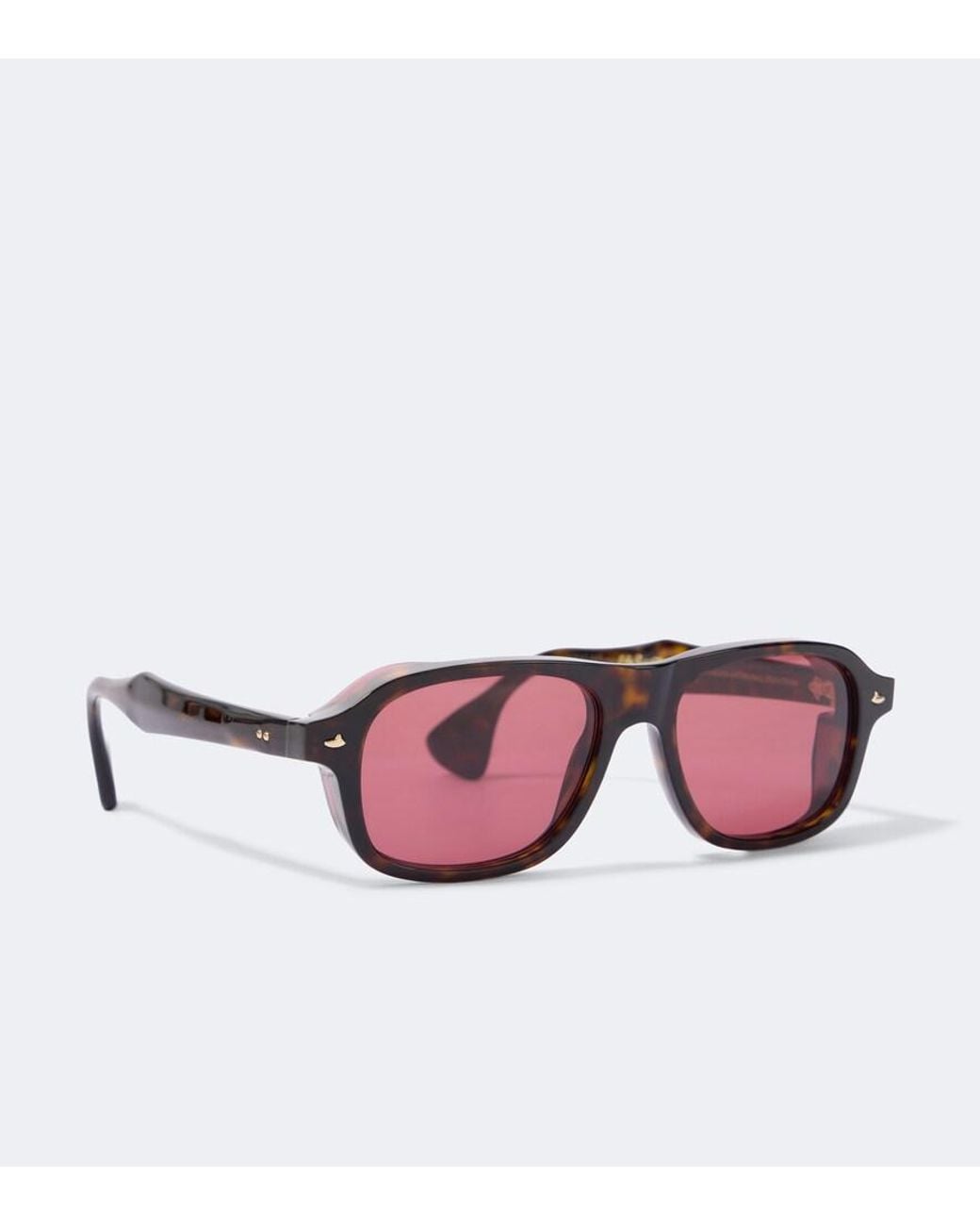 Sestini Eyewear Pink Ventitre Rectangular Sunglasses for men