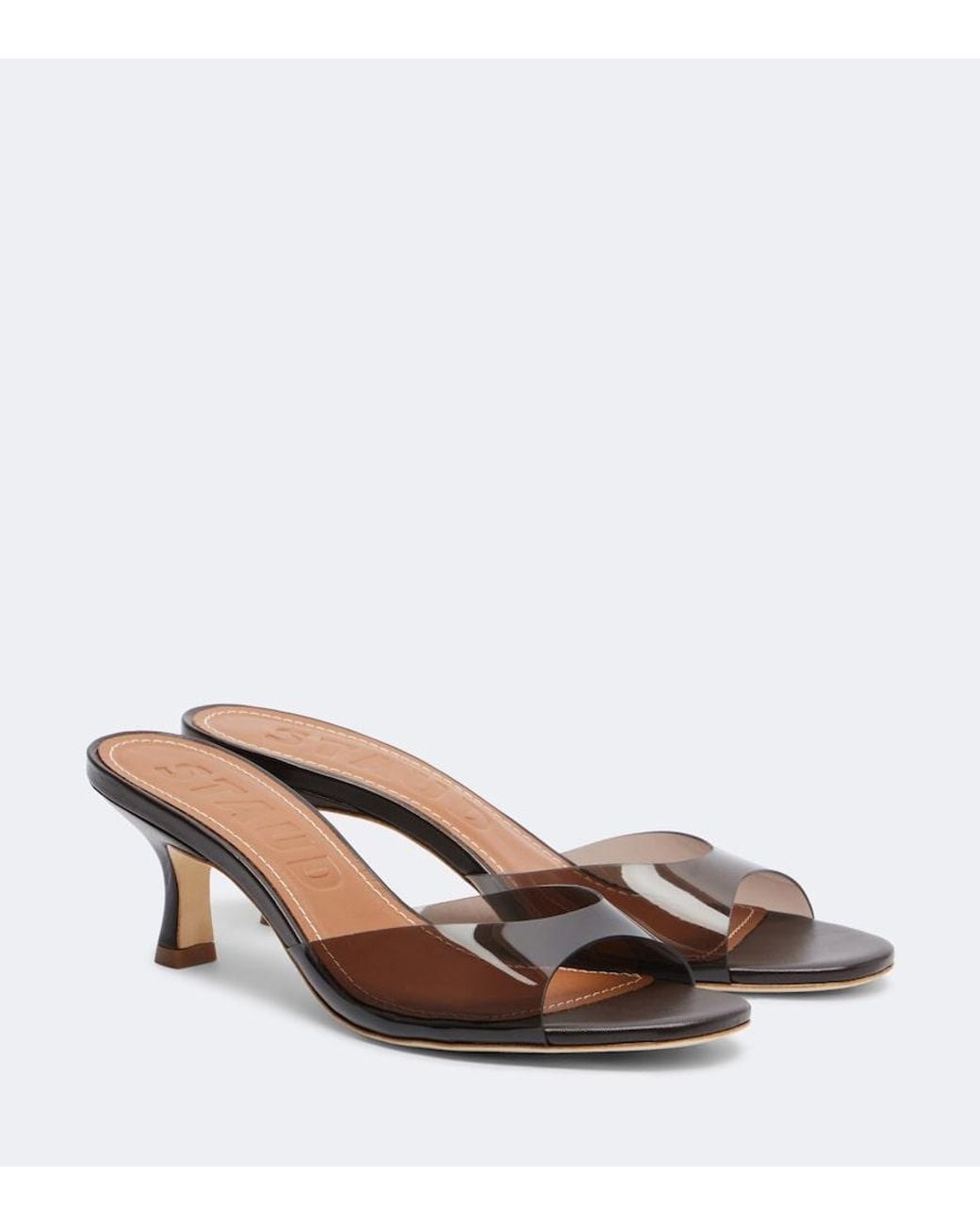 Staud Brown Brigitte Mule