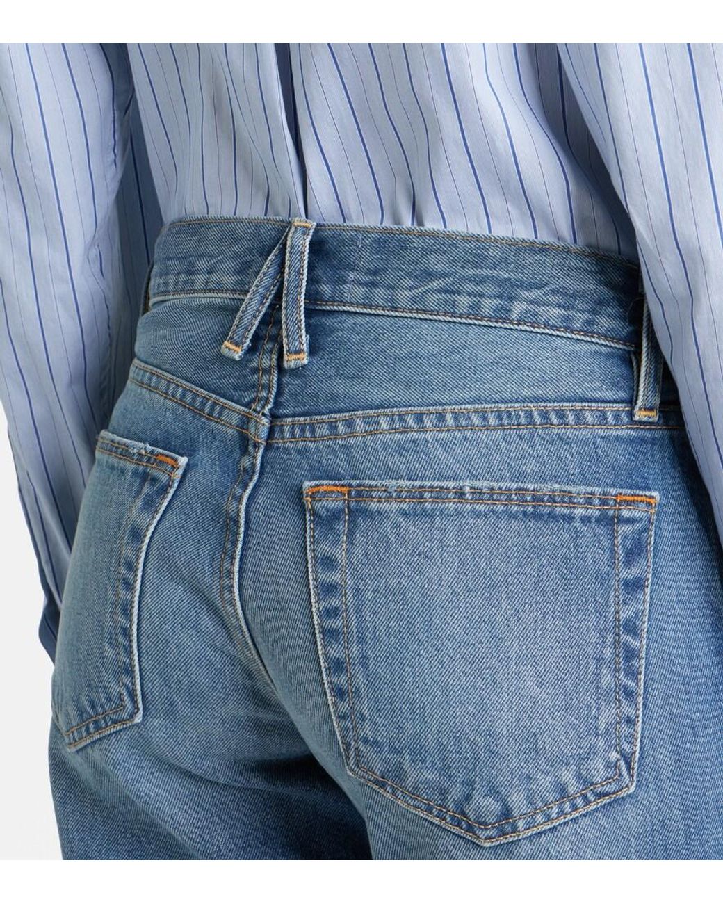 SLVRLAKE Denim Blue Ellie Straight Jeans