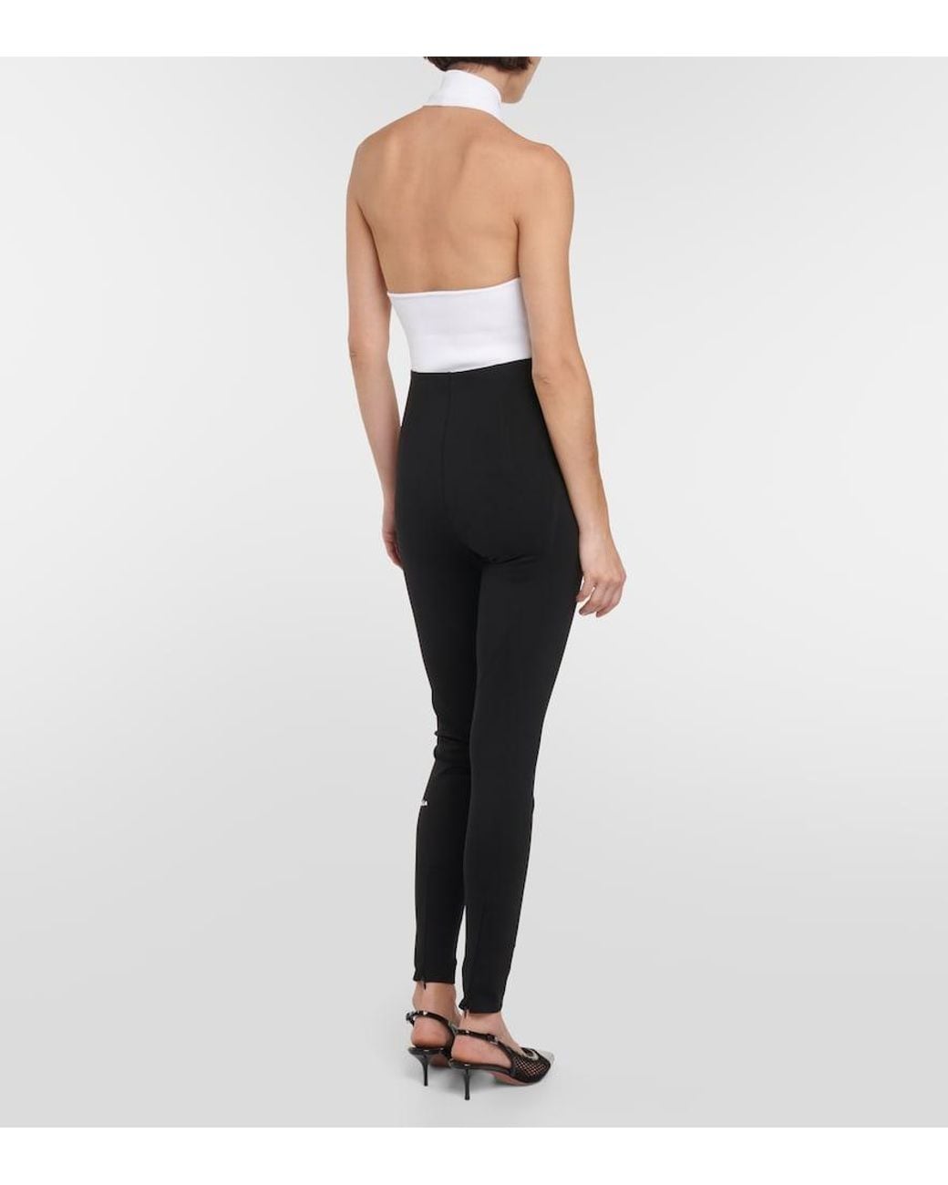 Alaïa Black Jersey Leggings