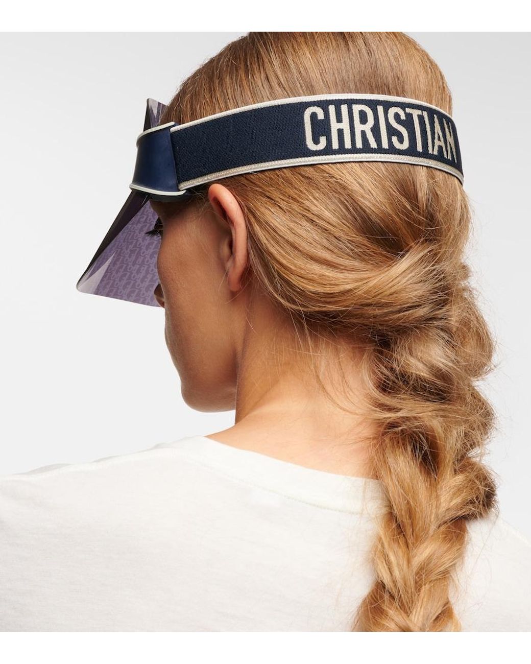 Dior Gray Diorclub V1U Visor