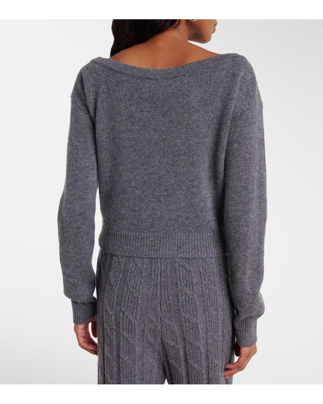 Lisa Yang Blue Beata Cashmere Cardigan