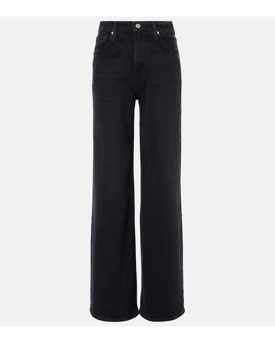 Citizens of Humanity Blue Paloma High-Rise Wide-Leg Jeans