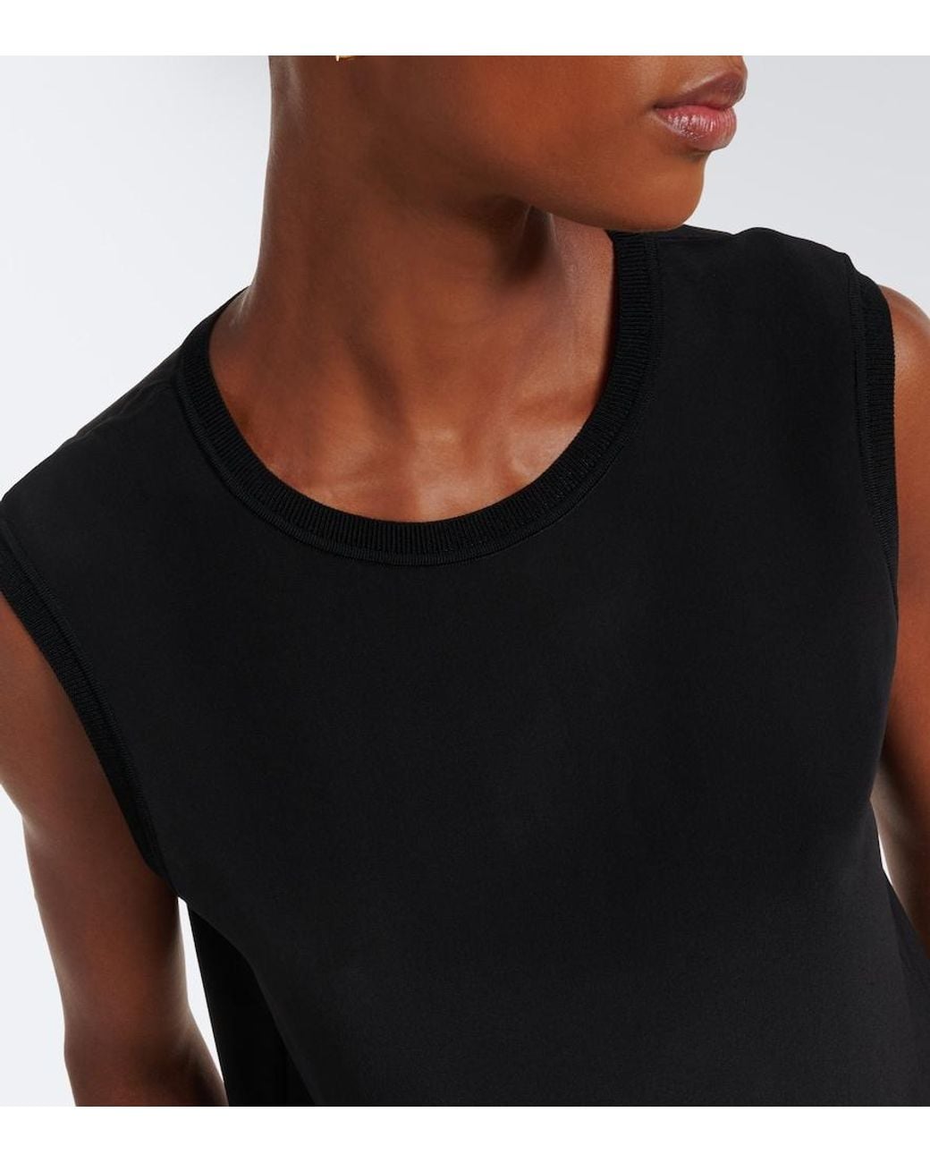 Joseph Black Bley Silk Crepe Top