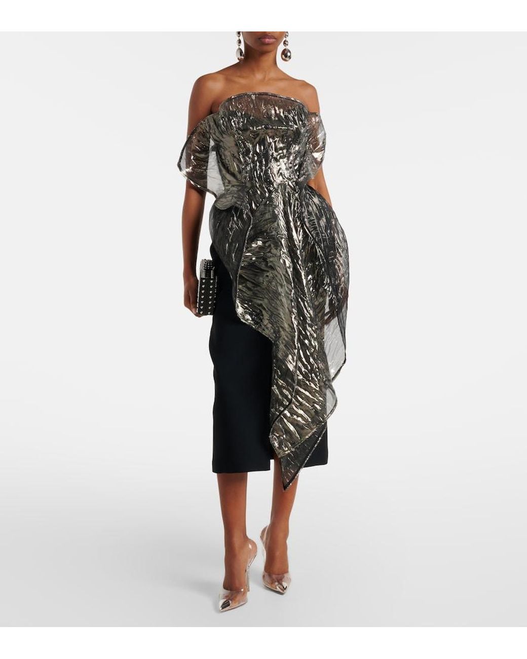 Maticevski Black De La Cruz Cocktail Dress