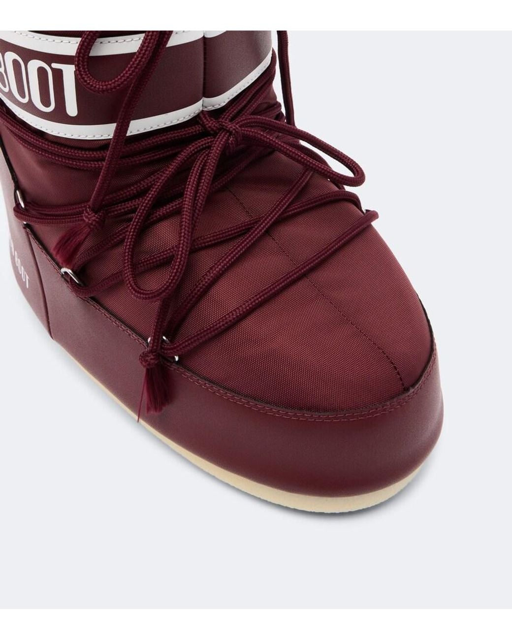 Moon Boot Red Icon Low Snow Boots