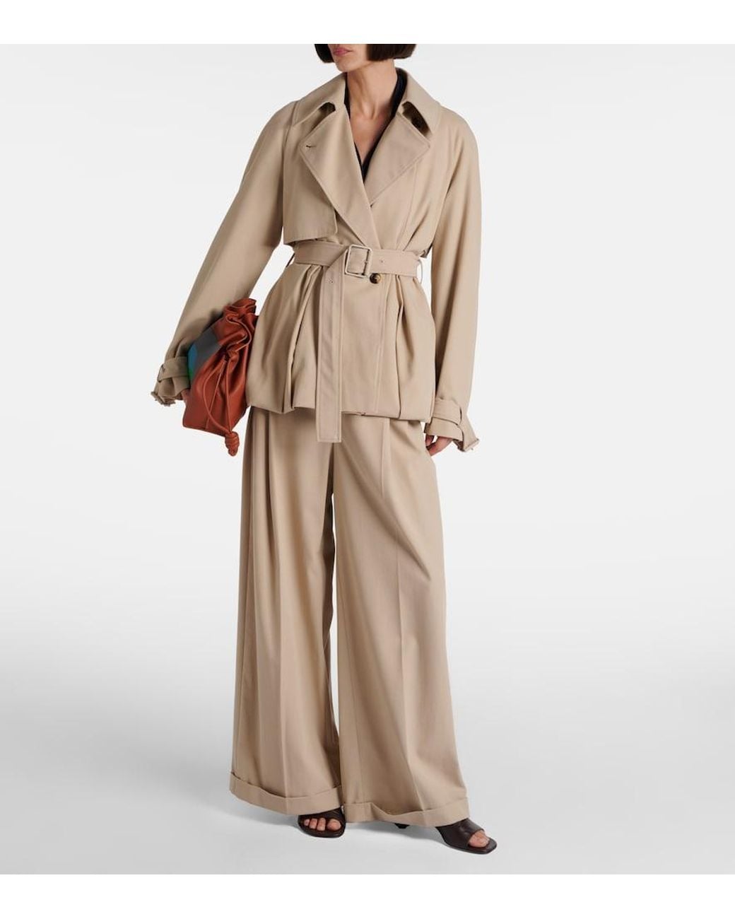 Loewe Natural Cotton Gabardine Jacket