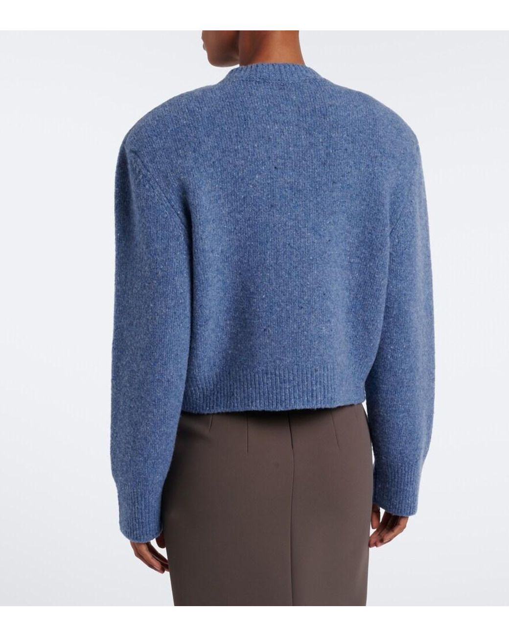 Rohe Blue Wool Cardigan