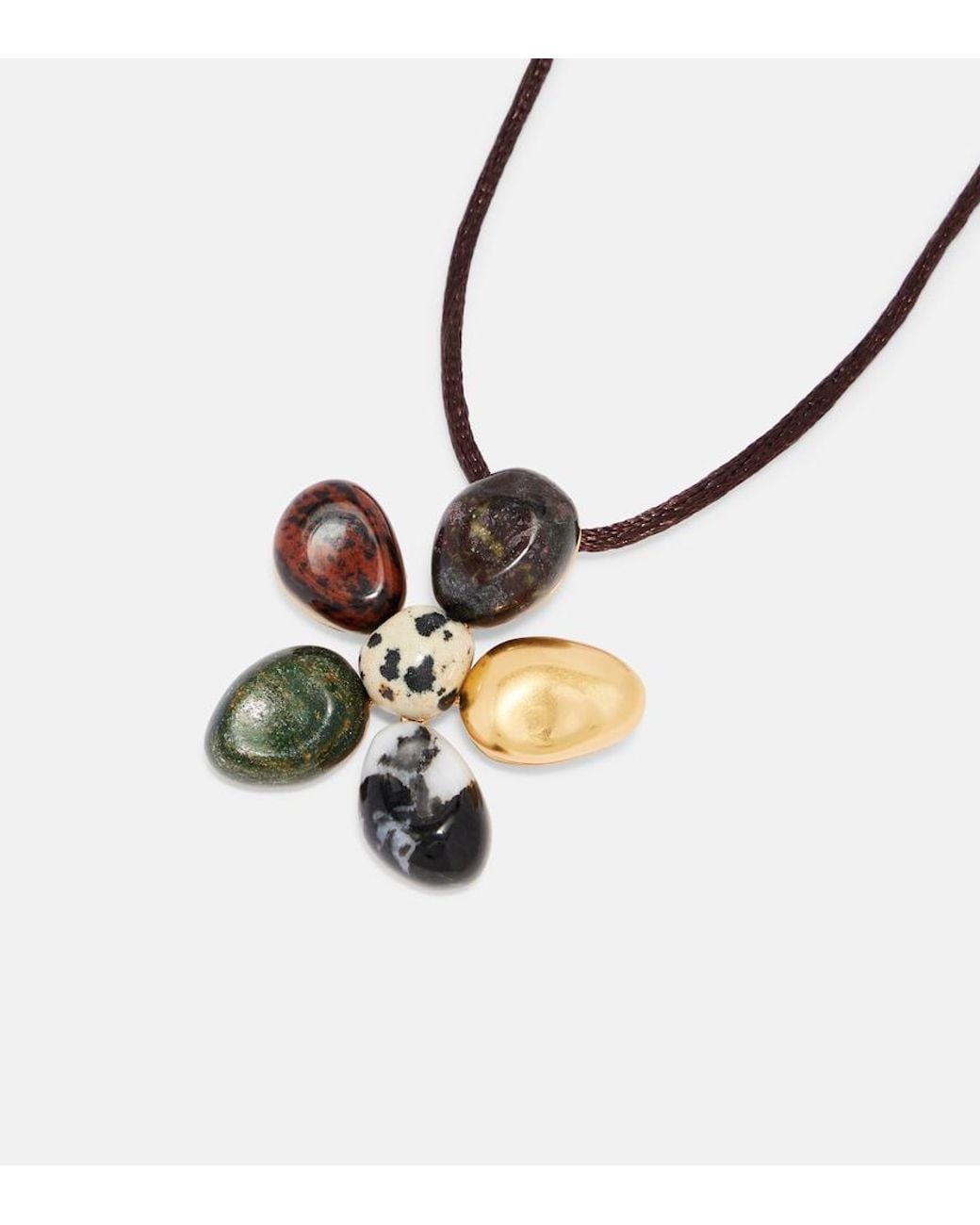 Zimmermann Metallic Norma 16Kt-Plated Pendant Necklace
