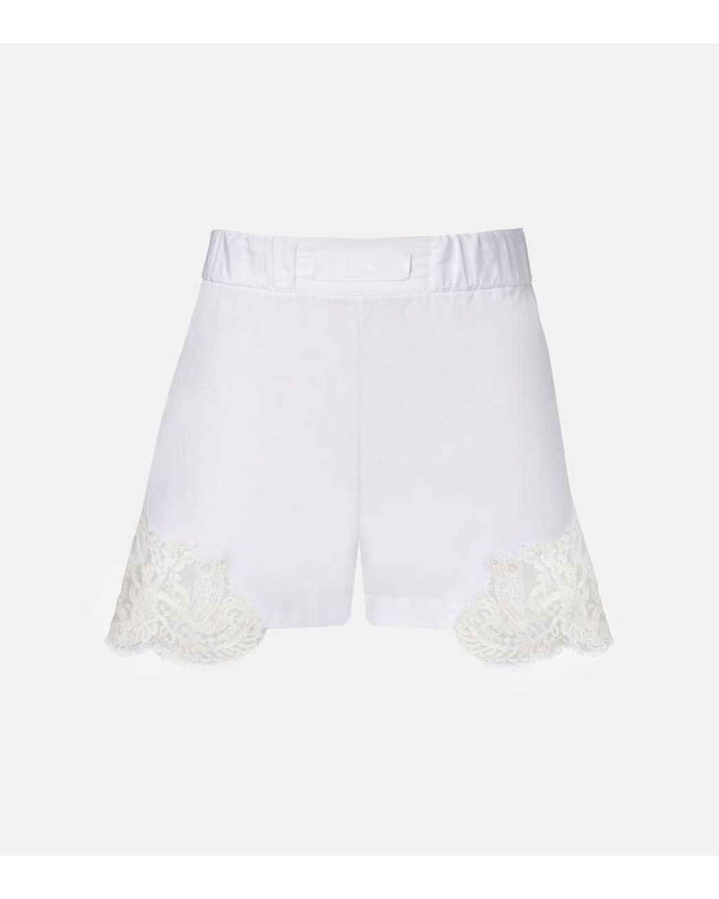 Versace White Denim Shorts