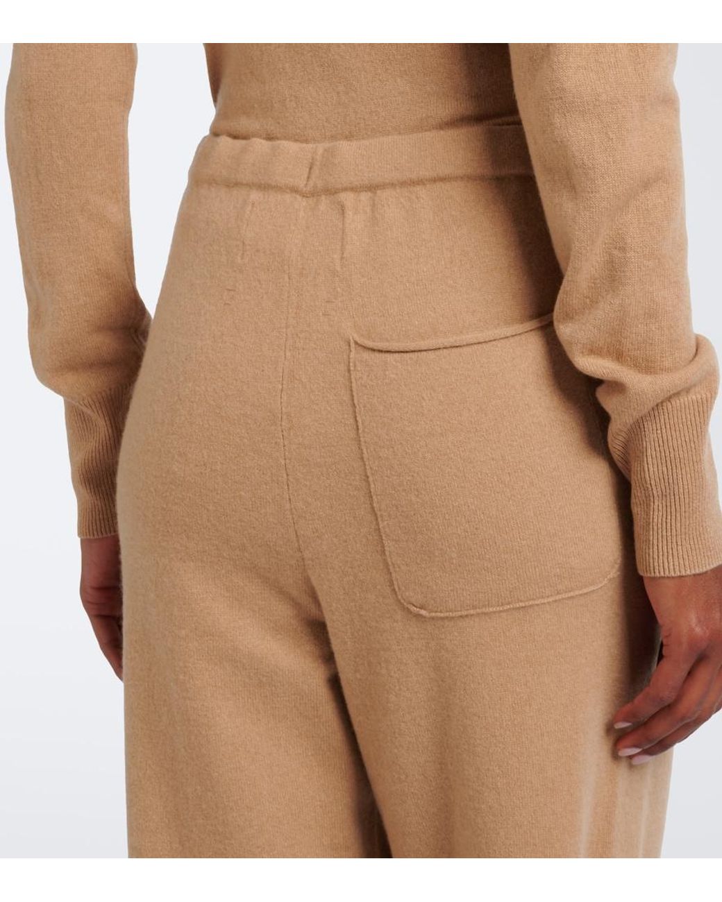 Extreme Cashmere Natural N°320 Rush Cashmere-Blend Sweatpants