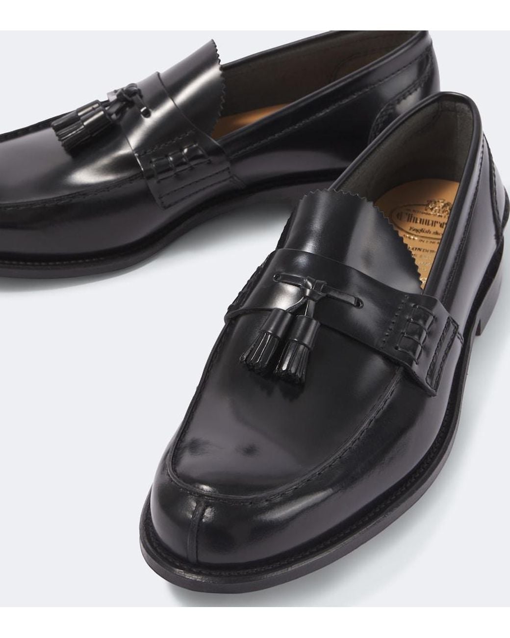 Church's Black Tiverton Leather Loafers for men