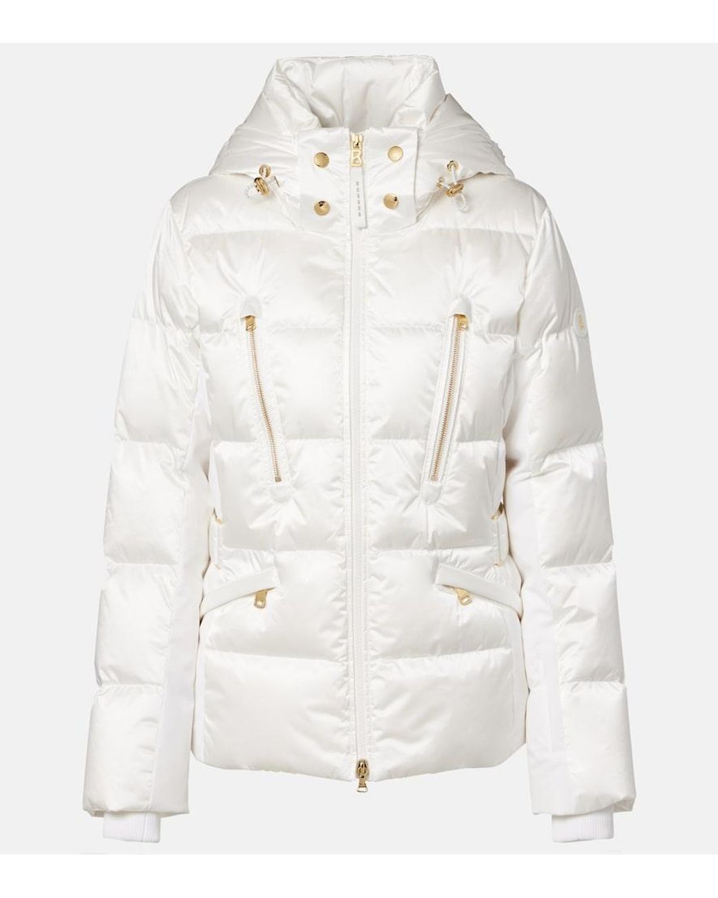 Bogner White Selima Down Ski Jacket