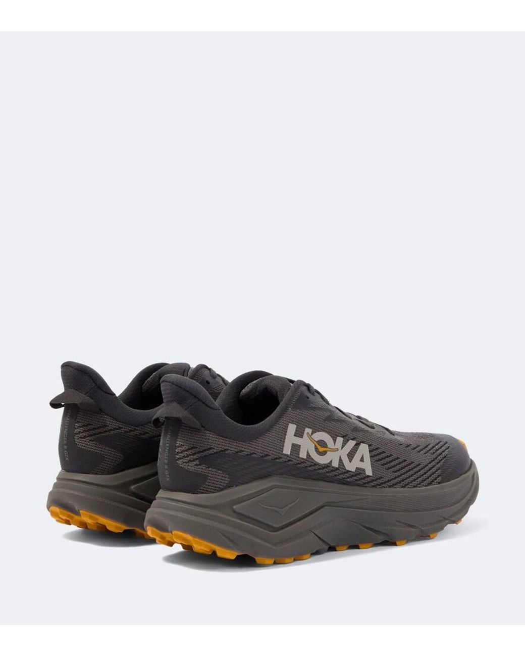Hoka One One Black Challenger 8 Gore-Tex Trail Running Shoes for men