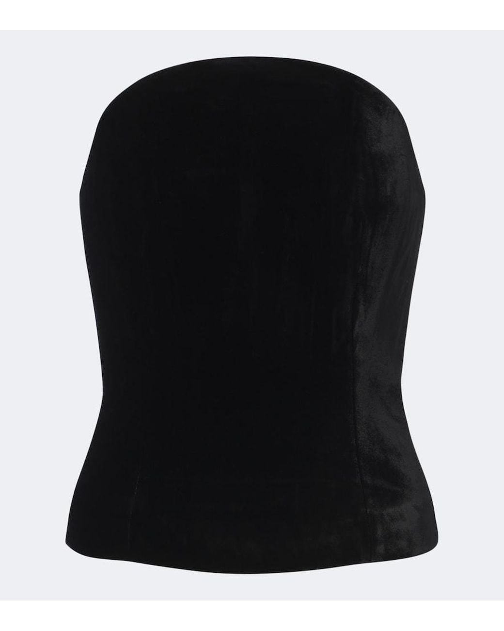 Roland Mouret Black Velvet Corset