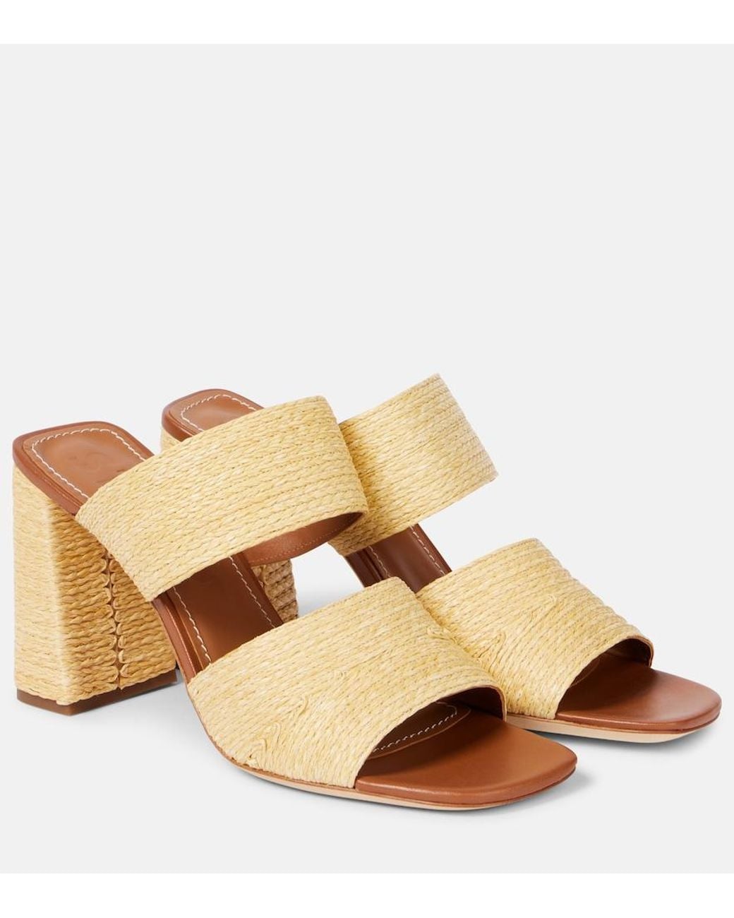 Mules Skylar di Staud in Metallic