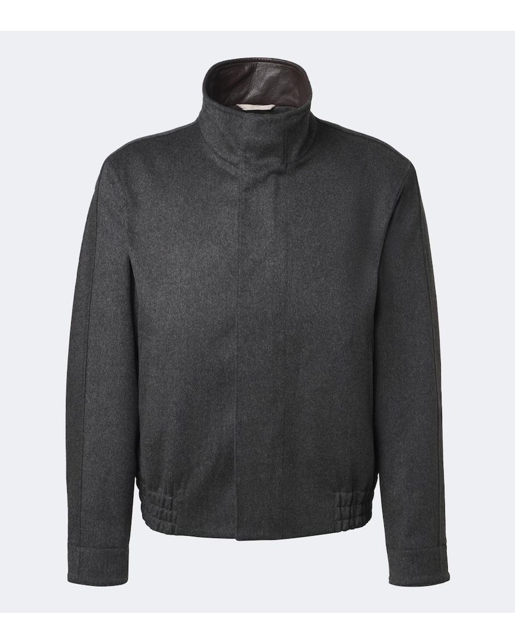 Lardini Gray Virgin Wool Jacket for men