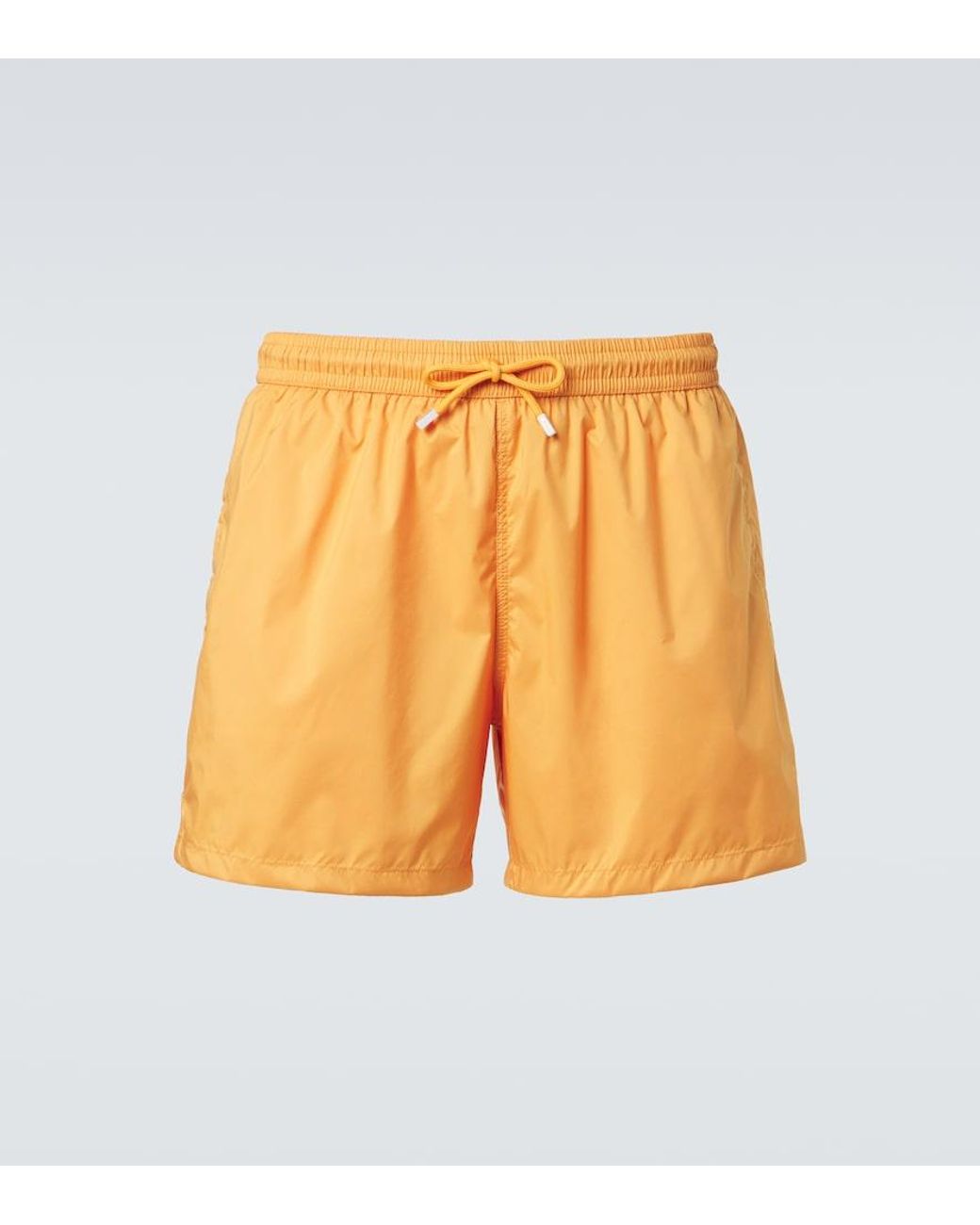 Fedeli Yellow Madeira Swim Trunks for men