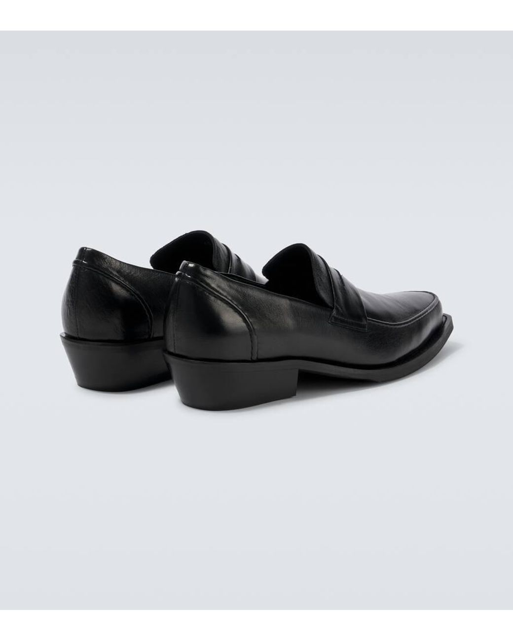 OUR LEGACY CYPHER LOAFER SOMBRE SATIN BOVINE | TODAY CLOTHING