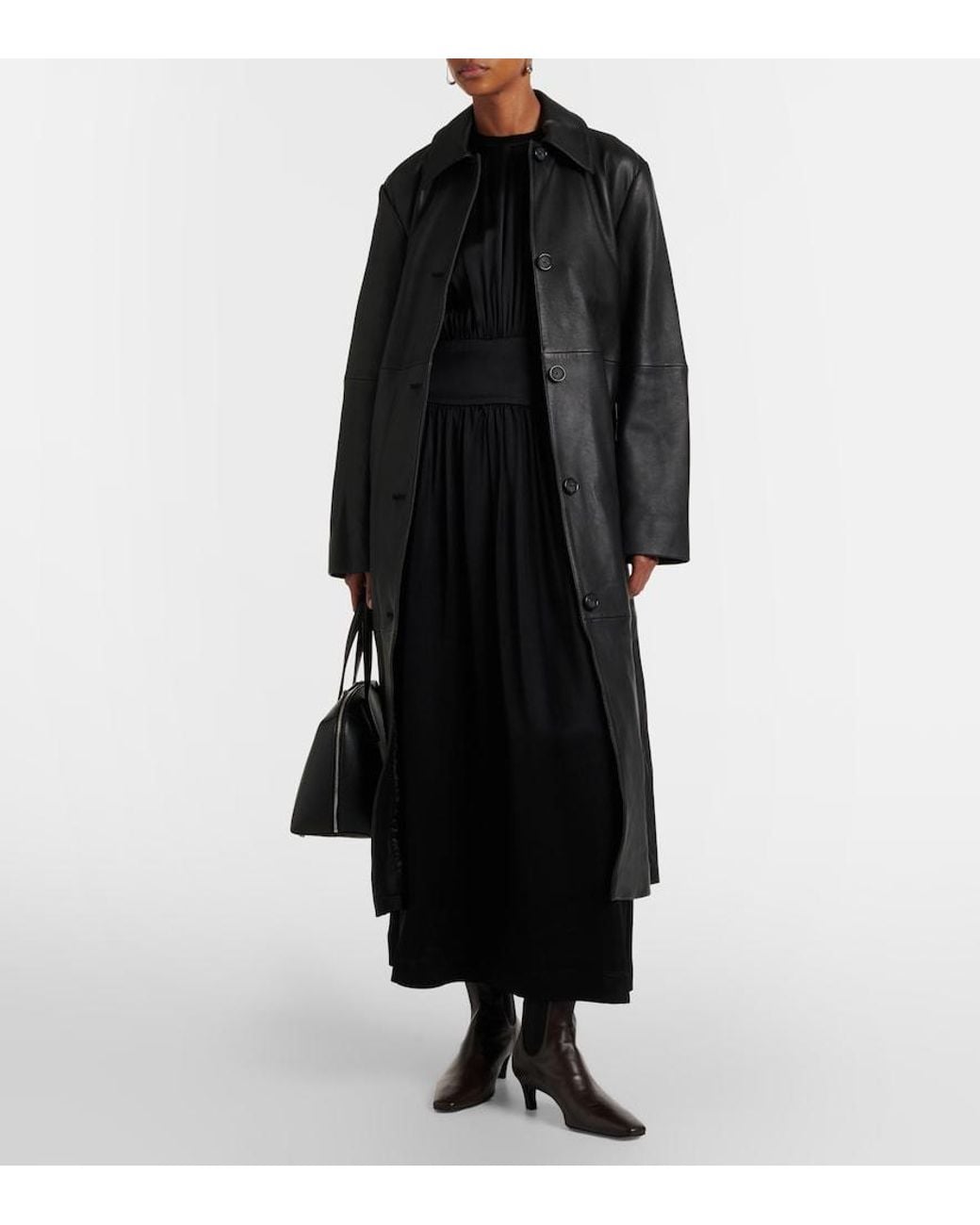 Totême  Black 50 Leather Chelsea Boots