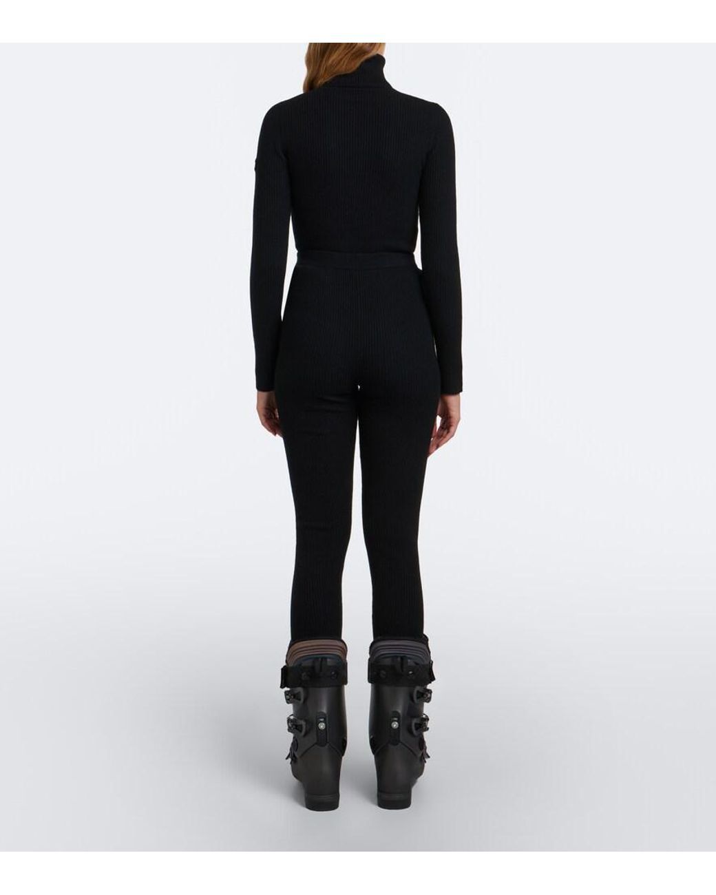 Yves Salomon Black Wool And Cashmere-Blend Turtleneck Sweater