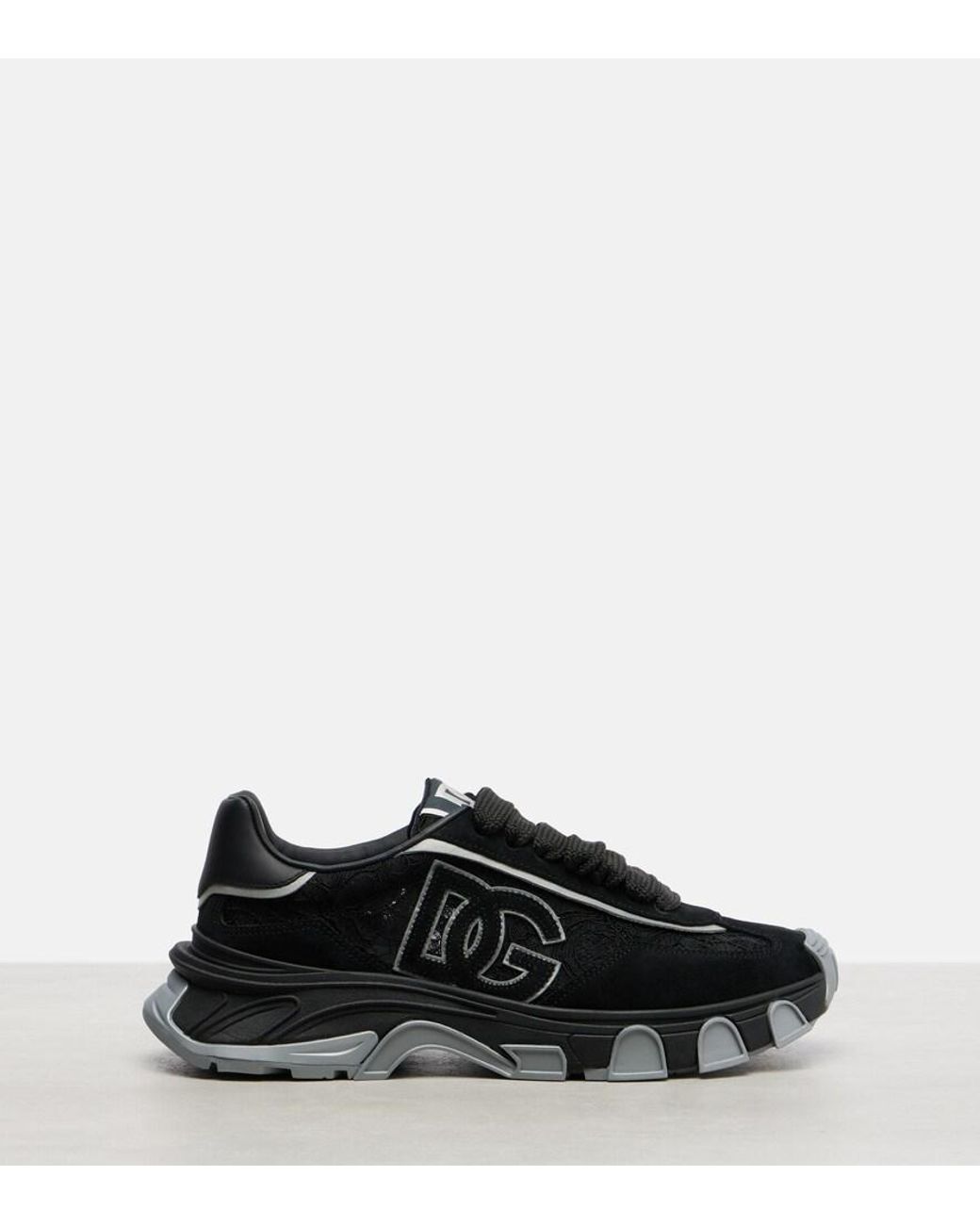Dolce & Gabbana Black Sneakers