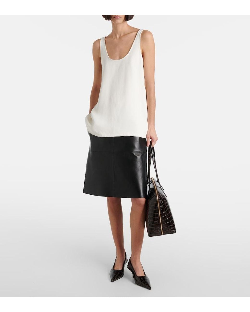 Totême White Sable Tank Top