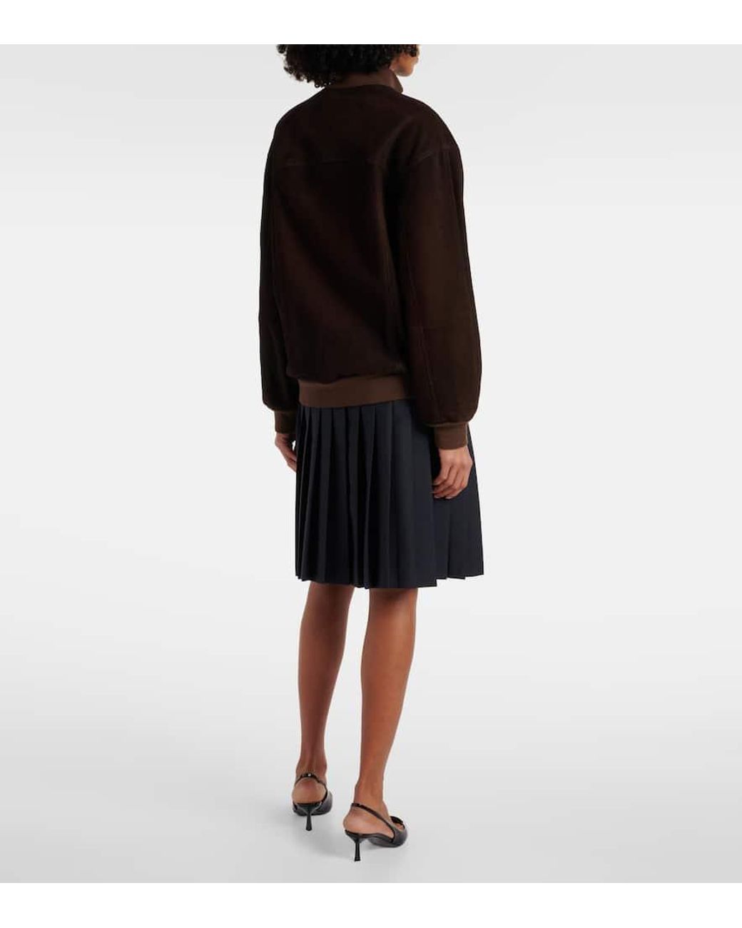 Prada Brown Suede Jacket