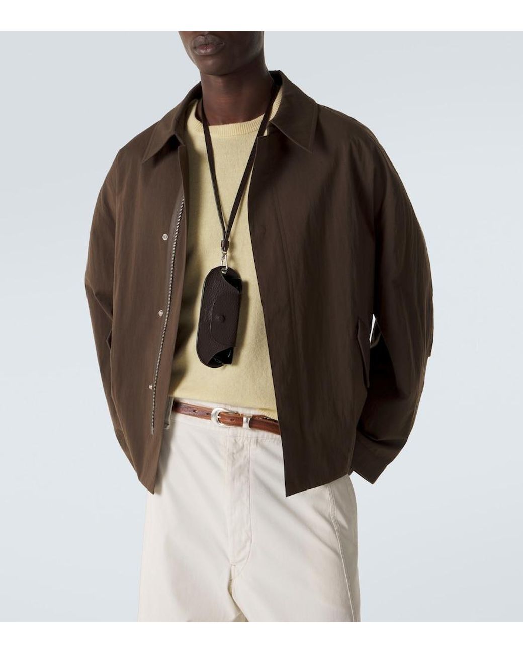 Lemaire Multicolor Bell Leather Glasses Holder for men