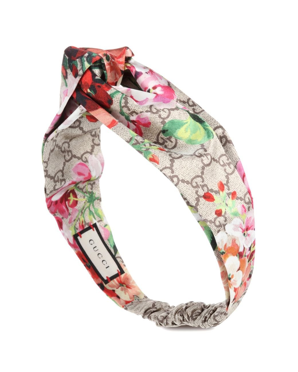 Gucci Printed Silk-satin Headband | Lyst