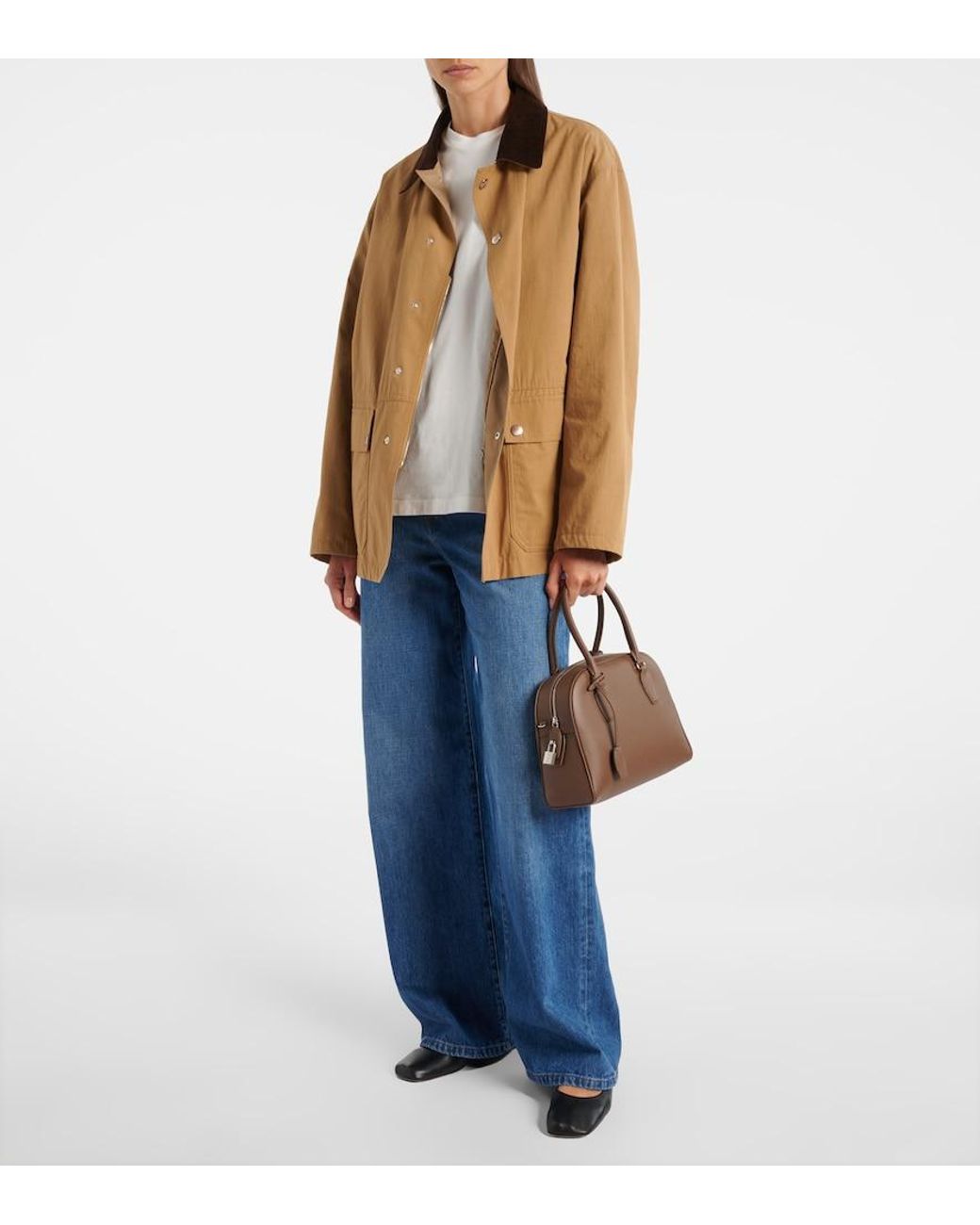Borsa India 10 Small di The Row in Brown