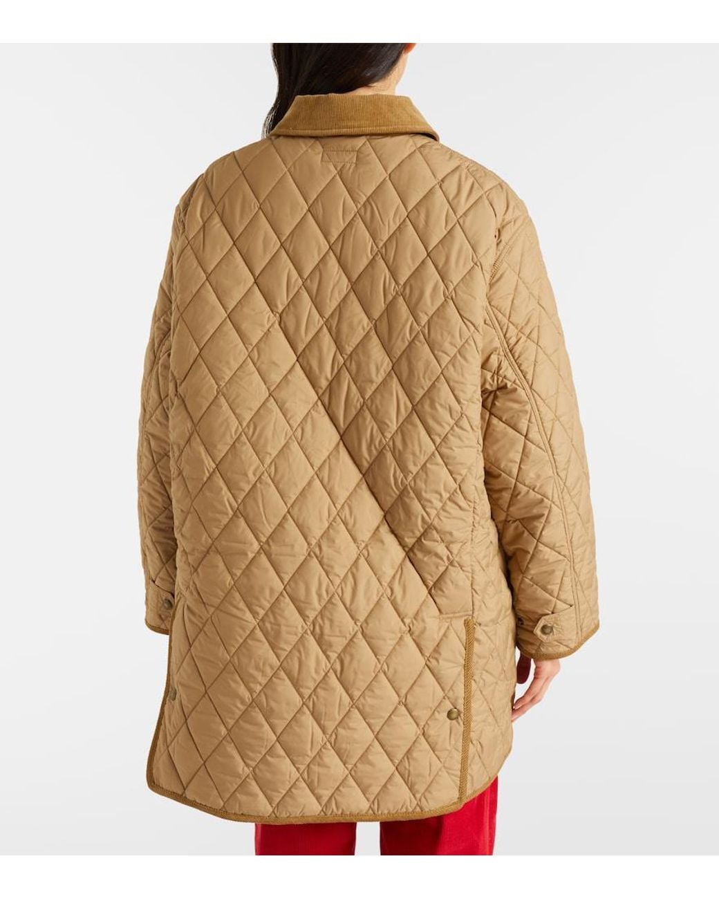 Polo Ralph Lauren Natural Quilted Coat