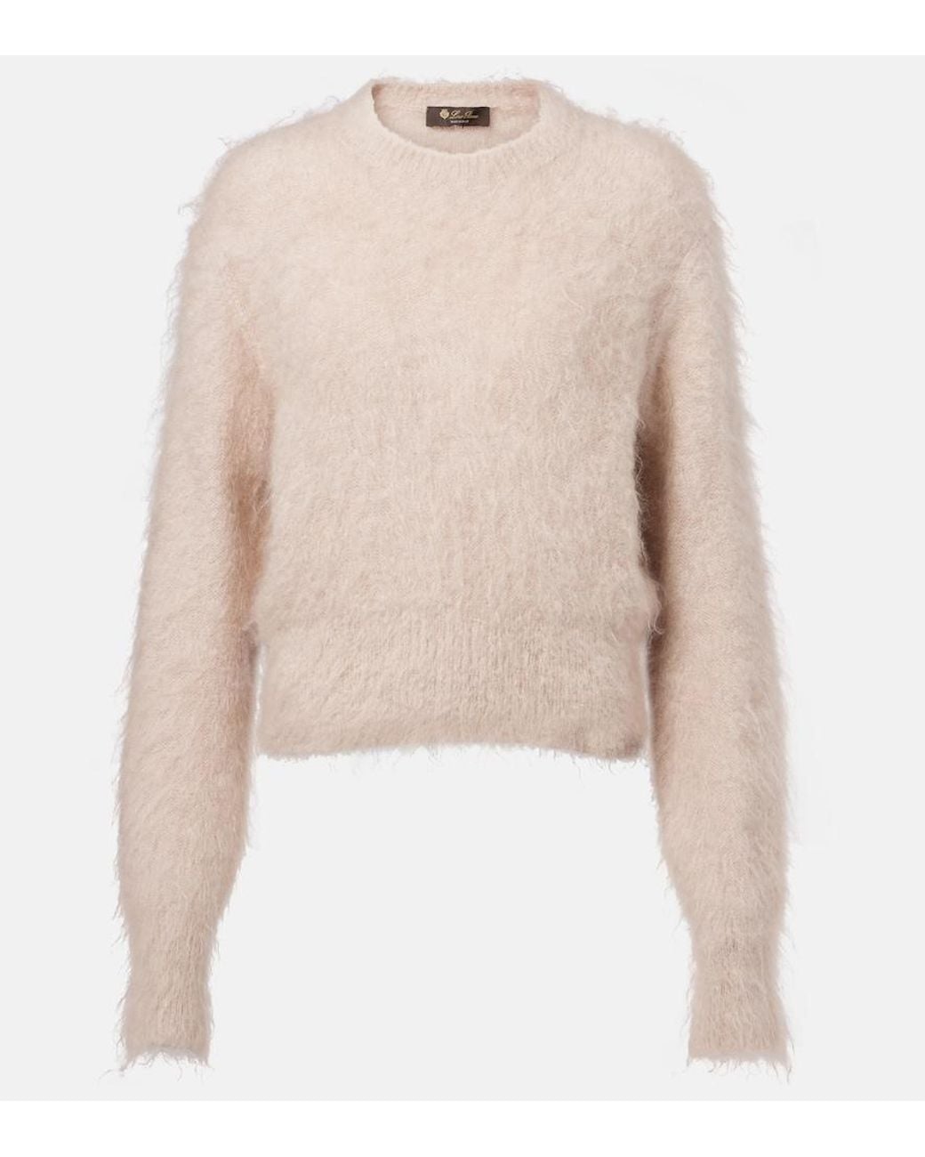 Pullover Cherry Hill di Loro Piana in Natural