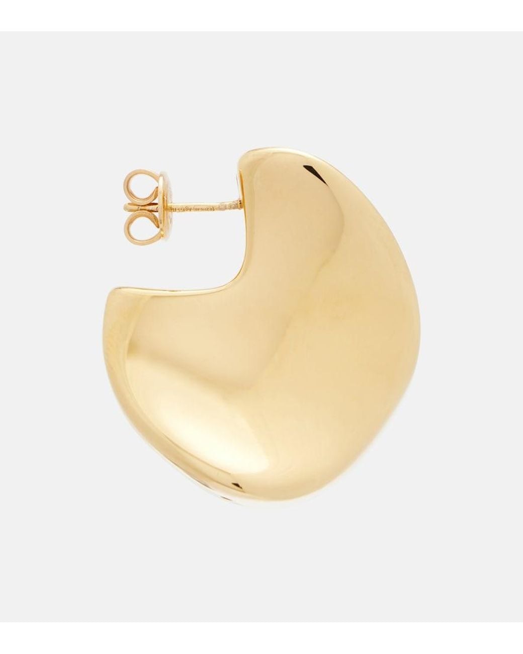 Bottega Veneta Natural Medium-Plated Sterling Earrings