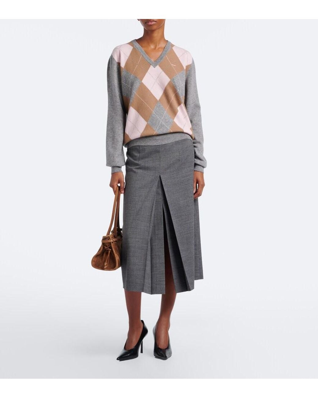 Pullover di Prada in Gray